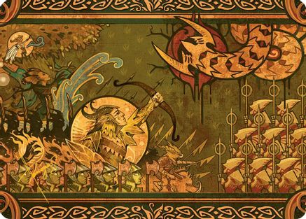 Chronicle of Victory Art Card (Gold-Stamped Signature) |  (027) [Art Series: Lorwyn Eclipsed]