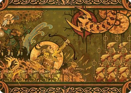Chronicle of Victory Art Card (Gold-Stamped Signature) |  (027) [Art Series: Lorwyn Eclipsed]