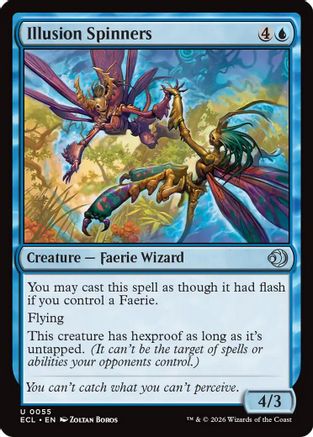 Illusion Spinners |  Foil (055) [Lorwyn Eclipsed]