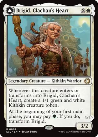Brigid, Clachan's Heart |  (007) [Promo Pack: Lorwyn Eclipsed]