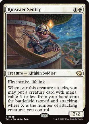 Kinscaer Sentry |  (022) [Promo Pack: Lorwyn Eclipsed]