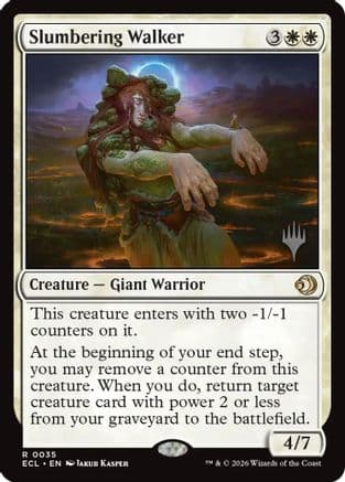 Slumbering Walker |  (035) [Promo Pack: Lorwyn Eclipsed]