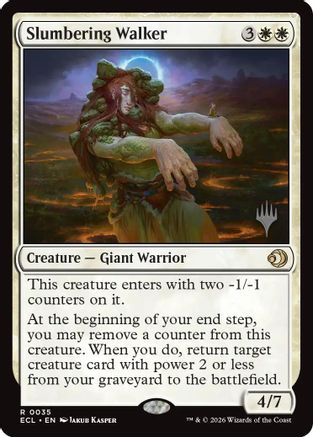 Slumbering Walker |  (035) [Promo Pack: Lorwyn Eclipsed]