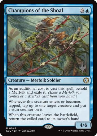 Champions of the Shoal |  (046) [Promo Pack: Lorwyn Eclipsed]