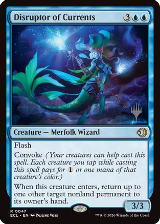 Disruptor of Currents |  Foil (047) [Promo Pack: Lorwyn Eclipsed]