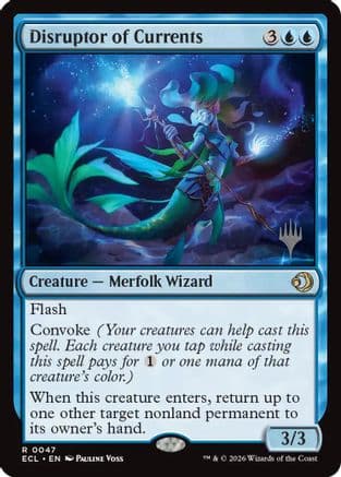 Disruptor of Currents |  (047) [Promo Pack: Lorwyn Eclipsed]