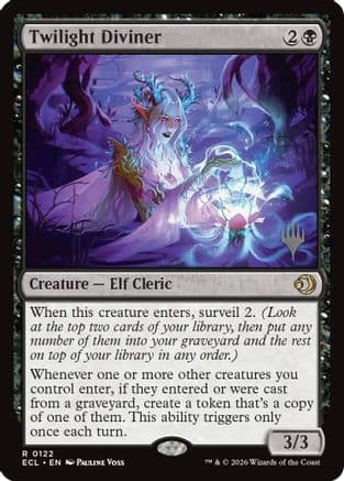 Twilight Diviner |  Foil (122) [Promo Pack: Lorwyn Eclipsed]