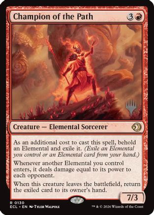 Champion of the Path |  (130) [Promo Pack: Lorwyn Eclipsed]