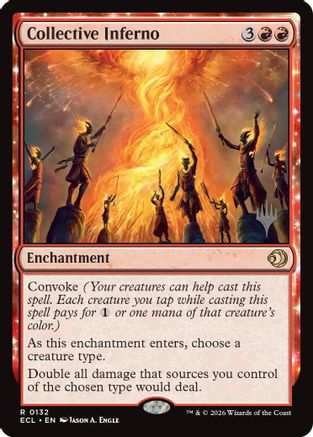 Collective Inferno |  Foil (132) [Promo Pack: Lorwyn Eclipsed]
