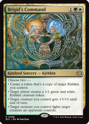 Brigid's Command |  (208) [Promo Pack: Lorwyn Eclipsed]