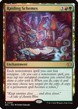 Raiding Schemes |  (239) [Promo Pack: Lorwyn Eclipsed]
