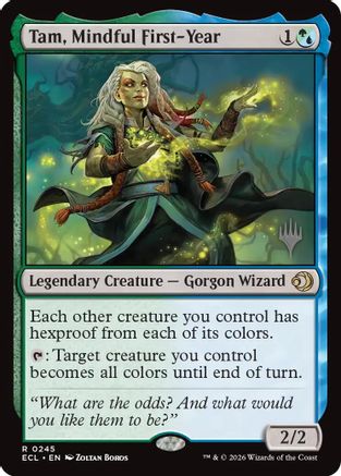 Tam, Mindful First-Year |  (245) [Promo Pack: Lorwyn Eclipsed]
