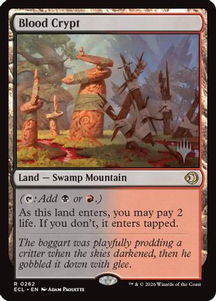 Blood Crypt |  (262) [Promo Pack: Lorwyn Eclipsed]