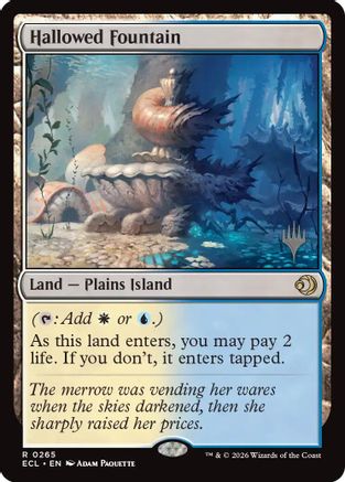 Hallowed Fountain |  (265) [Promo Pack: Lorwyn Eclipsed]