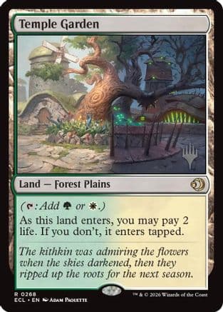Temple Garden |  (268) [Promo Pack: Lorwyn Eclipsed]