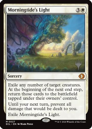 Morningtide's Light |  Foil (027) [Promo Pack: Lorwyn Eclipsed]