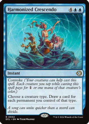 Harmonized Crescendo |  (054) [Promo Pack: Lorwyn Eclipsed]
