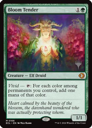 Bloom Tender |  Foil (166) [Promo Pack: Lorwyn Eclipsed]