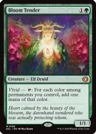 Bloom Tender |  Foil (166) [Promo Pack: Lorwyn Eclipsed]