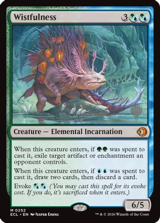 Wistfulness |  (252) [Promo Pack: Lorwyn Eclipsed]