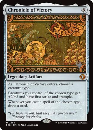 Chronicle of Victory |  (253) [Promo Pack: Lorwyn Eclipsed]
