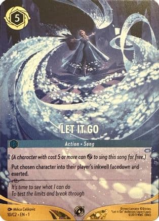 Let It Go (Disney Lorcana Challenge) |  (10) [Disney Lorcana Promo Cards]