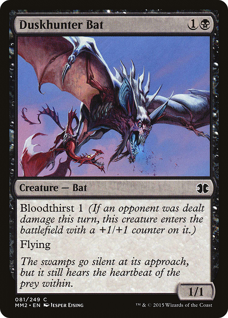 Duskhunter Bat [Modern Masters 2015] Foil