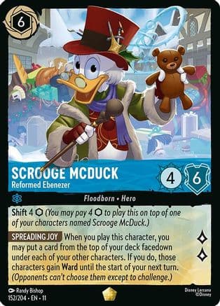 Scrooge McDuck - Reformed Ebenezer |  (152/204) [Winterspell]