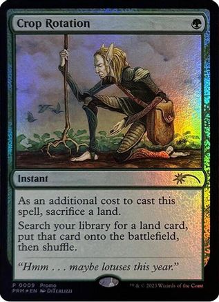 Crop Rotation (Graphic Novel Insert) |  Foil (009) [Media Promos]