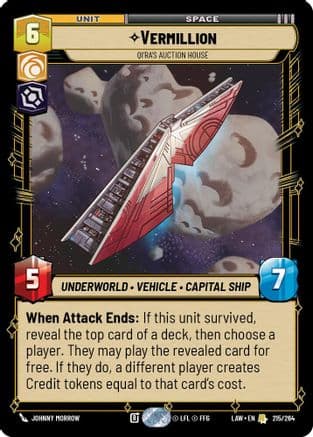 Vermillion - Qi'Ra's Auction House |  (215/264)  [A Lawless Time]