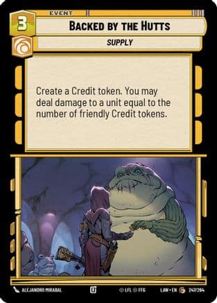 Backed by the Hutts |  (247/264)  [A Lawless Time]