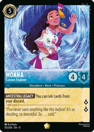 Moana - Curious Explorer |  (155/204) [Winterspell]