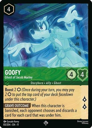 Goofy - Ghost of Jacob Marley |  (83/204) [Winterspell]