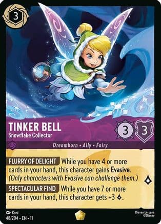 Tinker Bell - Snowflake Collector |  (48/204) [Winterspell]