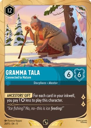 Gramma Tala - Connected to Nature | Holofoil (28) [Disney Lorcana Promo Cards]