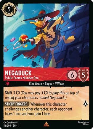 Negaduck - Public Enemy Number One |  (116/204) [Winterspell]