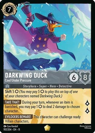 Darkwing Duck - Cool Under Pressure | Cold Foil (192/204) [Winterspell]