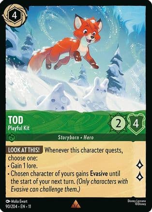 Tod - Playful Kit | Cold Foil (90/204) [Winterspell]