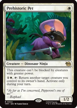 Prehistoric Pet |  (022) [Teenage Mutant Ninja Turtles]
