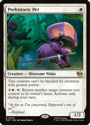 Prehistoric Pet |  (022) [Teenage Mutant Ninja Turtles]