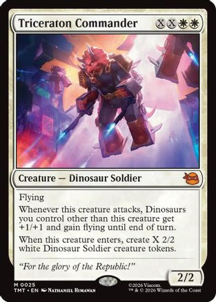 Triceraton Commander |  (025) [Teenage Mutant Ninja Turtles]