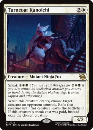 Turncoat Kunoichi |  Foil (026) [Teenage Mutant Ninja Turtles]