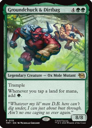 Groundchuck & Dirtbag |  Foil (115) [Teenage Mutant Ninja Turtles]