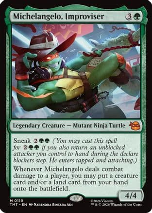 Michelangelo, Improviser |  (119) [Teenage Mutant Ninja Turtles]