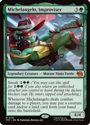 Michelangelo, Improviser |  (119) [Teenage Mutant Ninja Turtles]