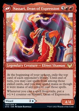 Uvilda, Dean of Perfection // Nassari, Dean of Expression [Strixhaven: School of Mages] Foil