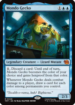 Mondo Gecko |  Foil (046) [Teenage Mutant Ninja Turtles]