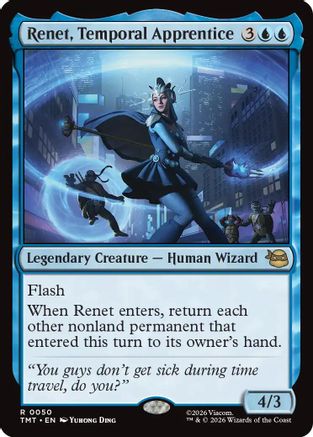 Renet, Temporal Apprentice |  (050) [Teenage Mutant Ninja Turtles]