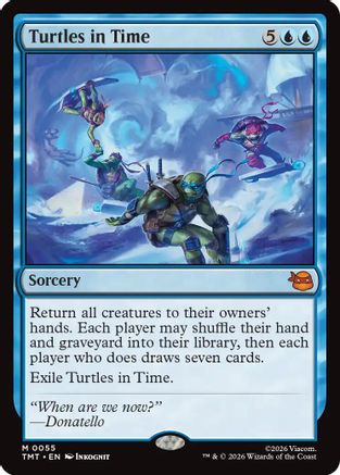 Turtles in Time |  Foil (055) [Teenage Mutant Ninja Turtles]