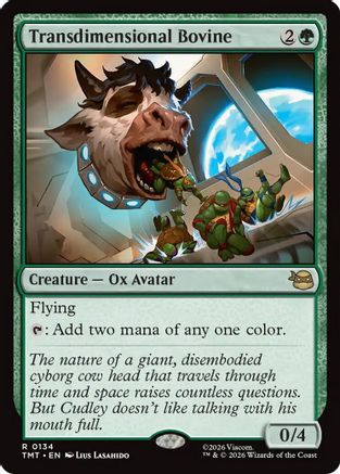 Transdimensional Bovine |  (134) [Teenage Mutant Ninja Turtles]